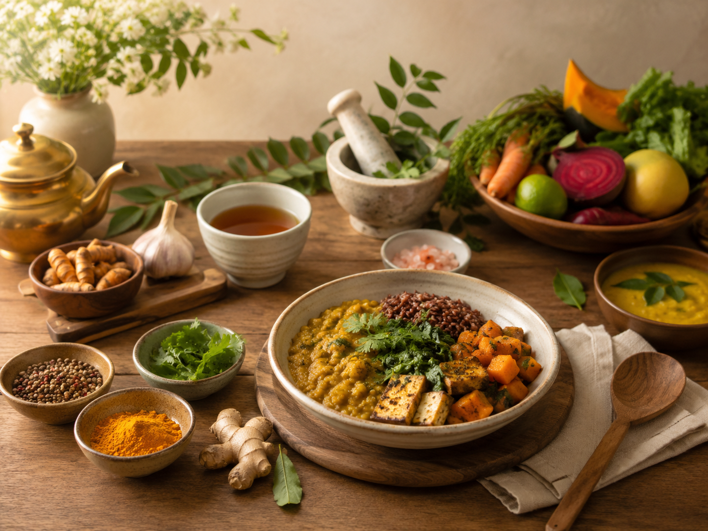 Alimentos e nutrição ayurvédica