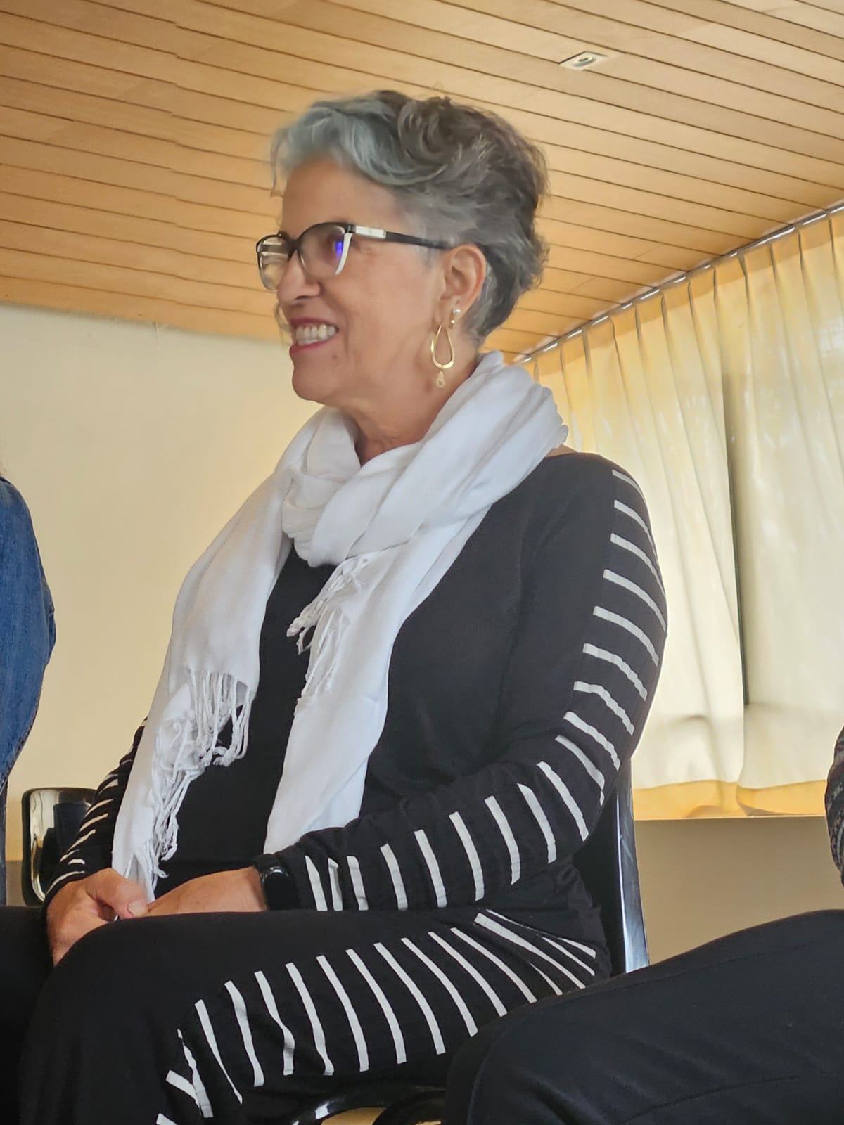 Participantes reunidas em roda de estudo